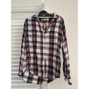 Anthropology Flannel Shirt size S